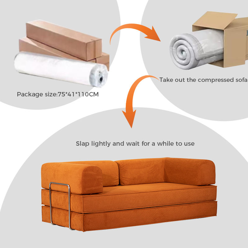 Por que a embalagem de sofá comprimido é superior aos métodos tradicionais?