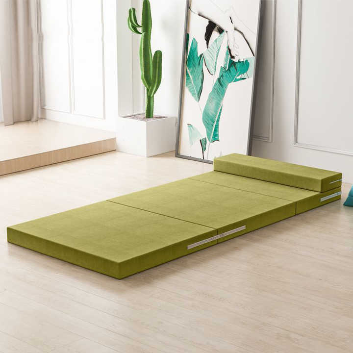 Colchão de dormir de espuma de alta densidade de três camadas