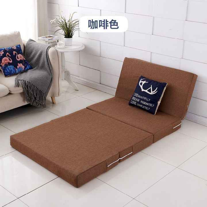 Sobrecolchão de espuma dobrável para intervalos no escritório