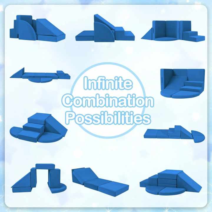 5 peças de cubo macio e seguro para playground infantil