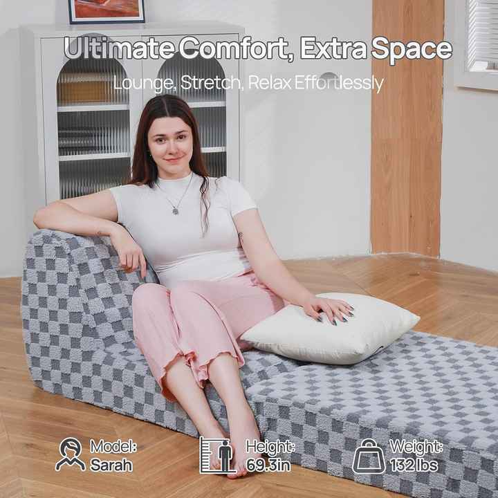 Poltrona reclinável moderna para sala de estar e varanda