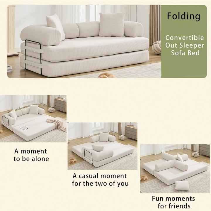 Conjunto de sofá modular de tecido de veludo cotelê comprimido para sala de estar de apartamento e hotel