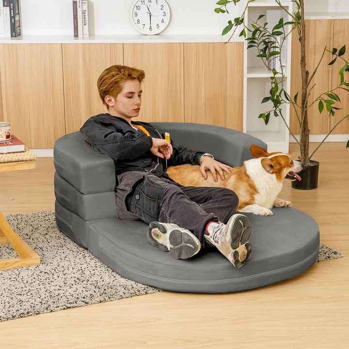 Cama de espuma viscoelástica 3 em 1 para cães e gatos