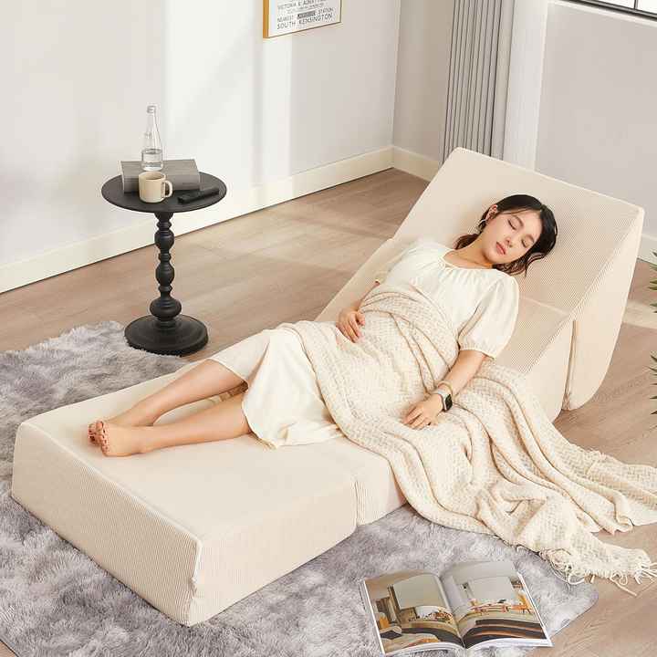 Sofá-cama dobrável conversível - sofá-cama futon de espuma