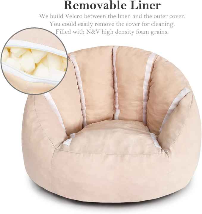 Cadeira de pufe para crianças do jardim de infância - Mini sofá de espuma infantil