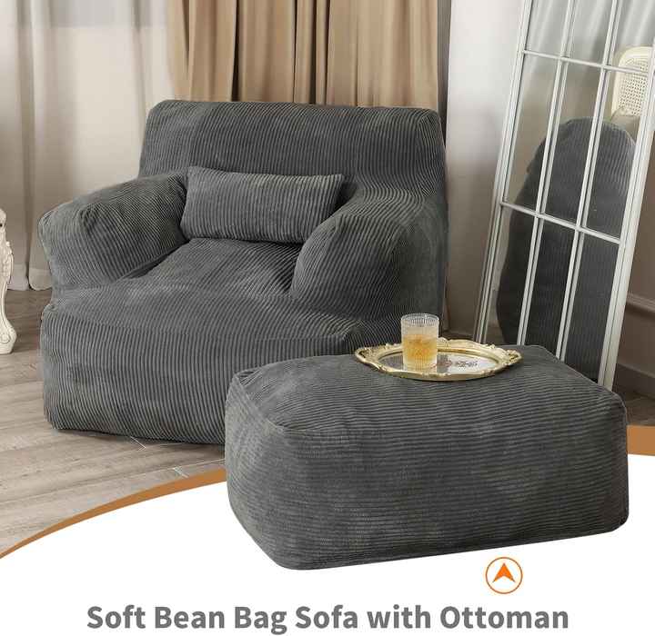 Poltrona tipo pufe personalizada para jogos e leitura