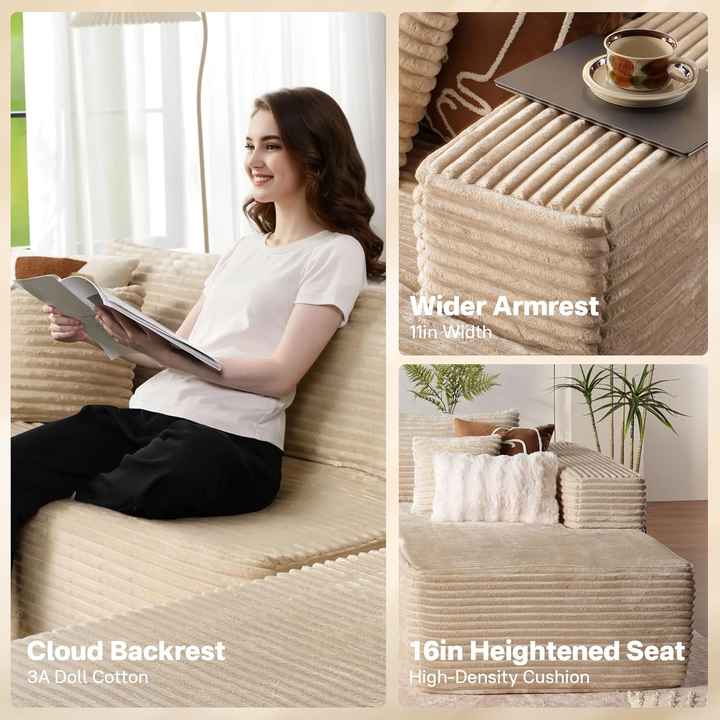 Personalize móveis para sala de estar com sofá de compressão a vácuo