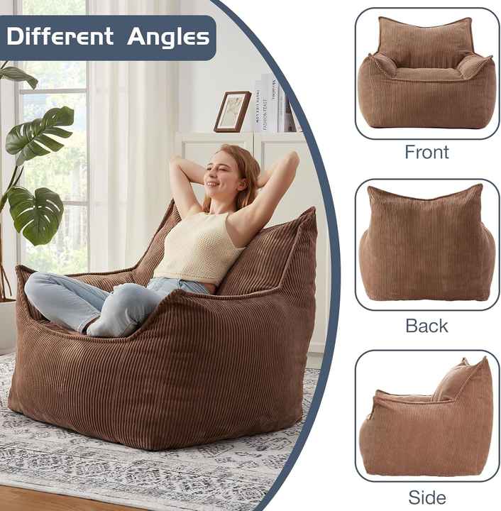 Sofá tipo pufe para sala de estar