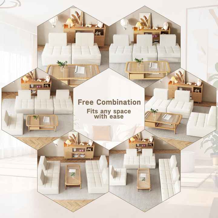 Pufe de espuma de alta densidade para sofá de leitura