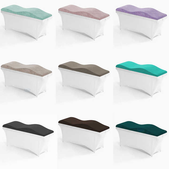 Colchão de espuma viscoelástica para clínica de beleza, spa, salão de massagem e fisioterapia