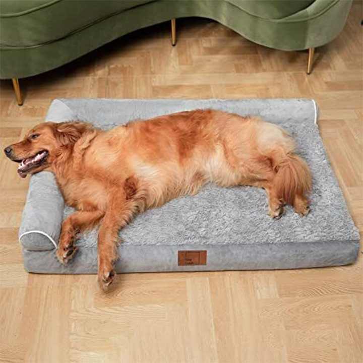 Cama para cachorro de espuma de alta densidade M/G/GG