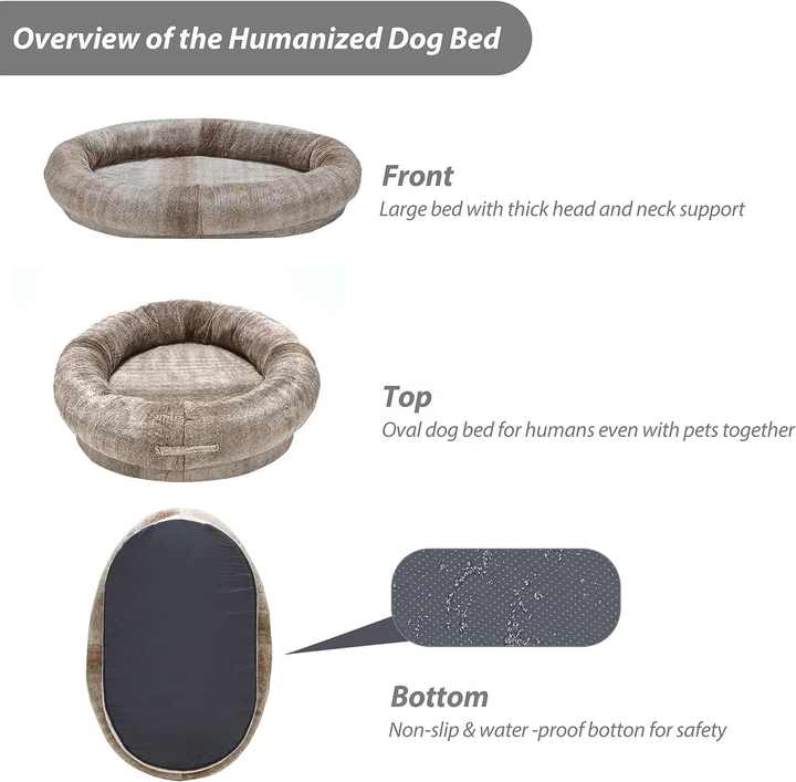Cama ortopédica grande para animais de estimação, para cães e gatos