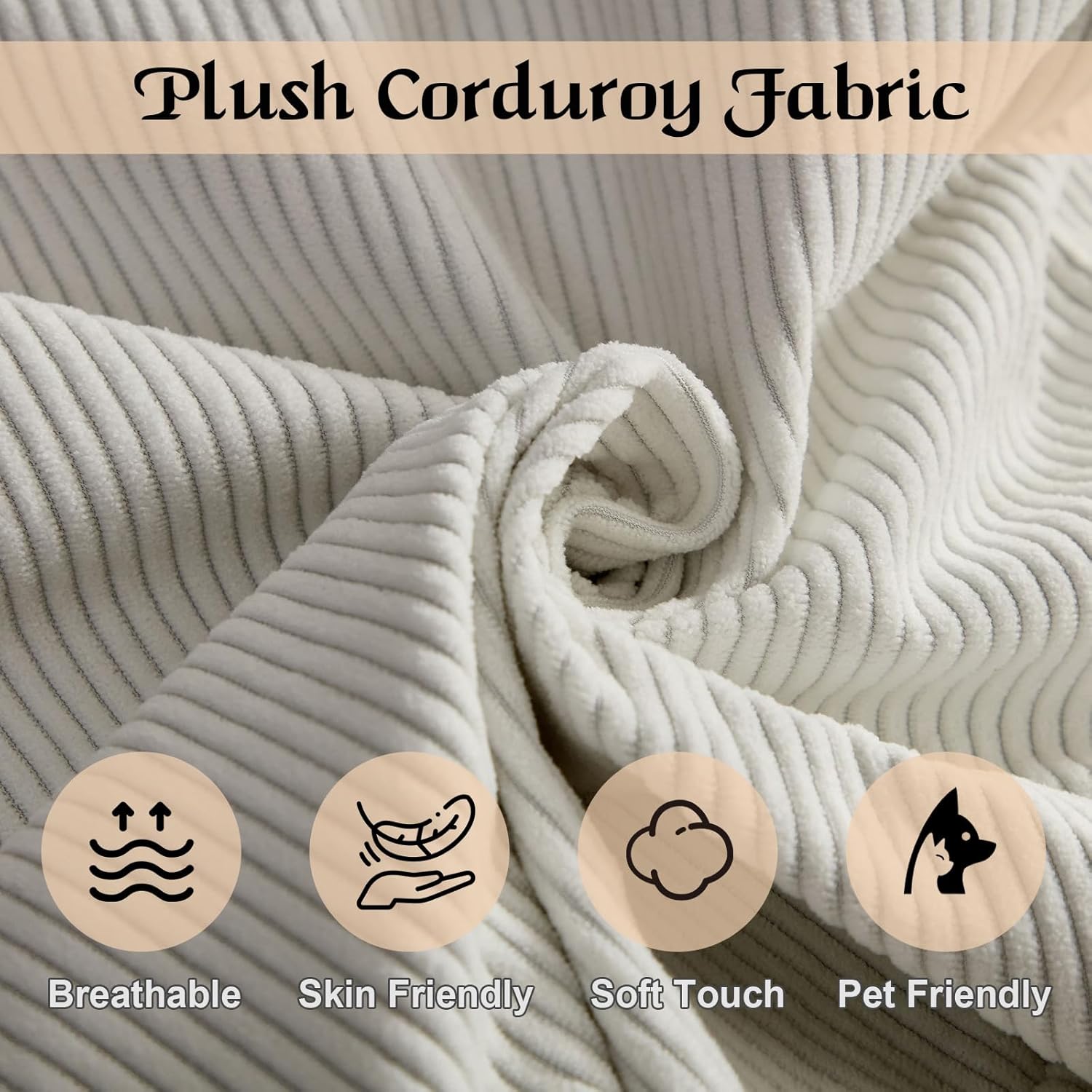 Conjunto de sofá modular conversível de espuma comprimida 2025 de 118"