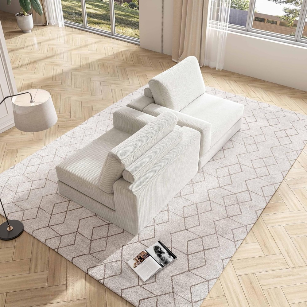 Sofá modular secional em forma de nuvem faça você mesmo