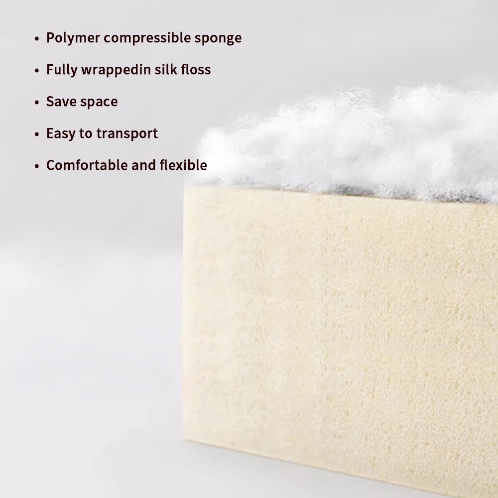 Sala de estar Sofá compressível confortável e sem ossos em uma caixa