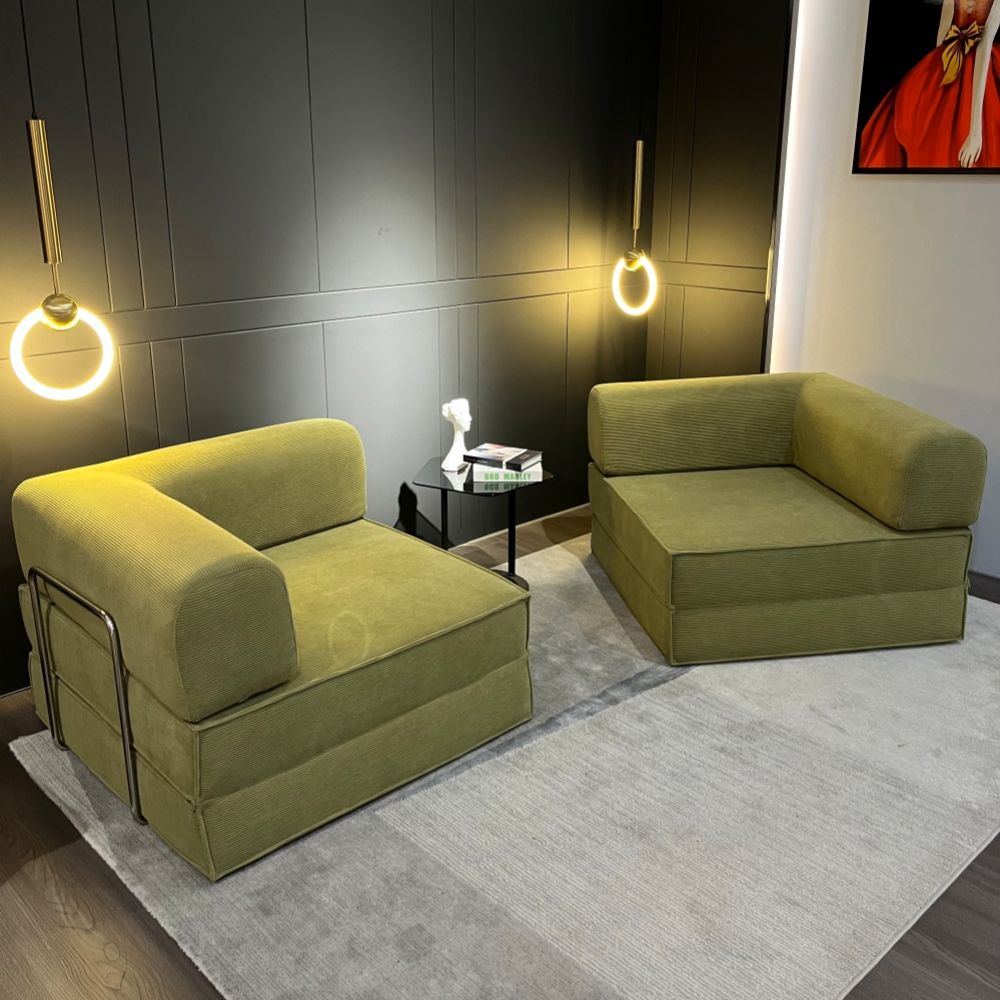 Sofá-cama dobrável conversível de combinação gratuita