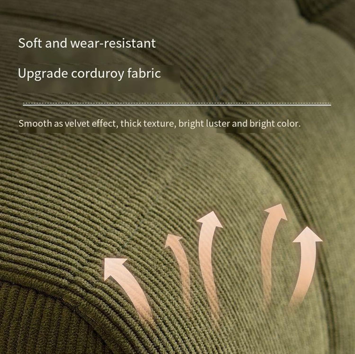 Sofá quadrado Waffle Single Lazy com espuma comprimida