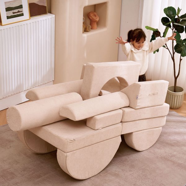 Sofá de brincar Ultimate Kids - 14 peças