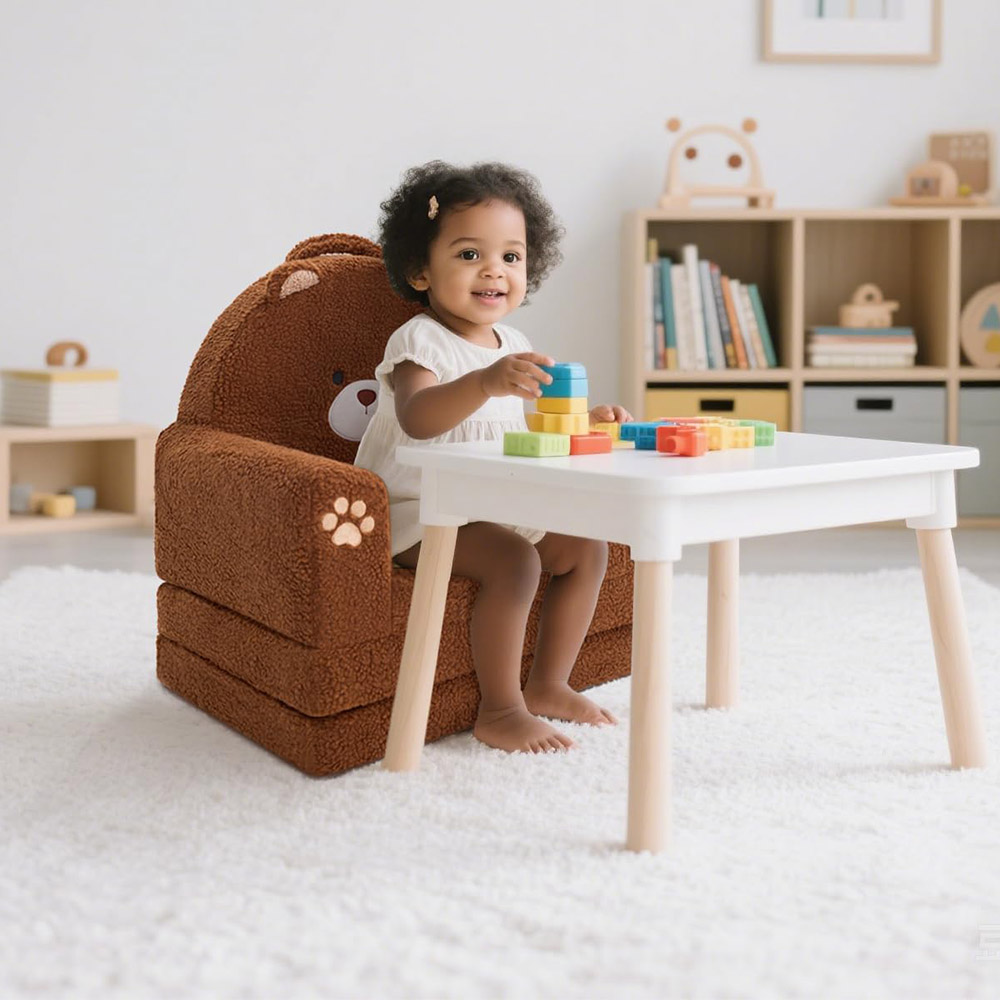 Sofá-cama dobrável infantil de desenho animado personalizado